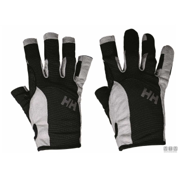 Guanti 3/4 hh sailing 990 nero m 