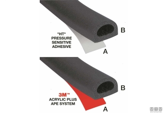 Guarnizione t-lok dee 5mm 3m nero 15m< 