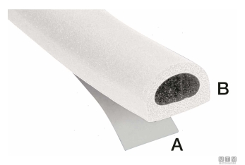 Guarnizione t-lok dee 9mm 3m bianco 15m< 