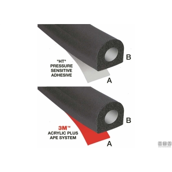 Guarnizione t-lok dee 9mm 3m nero 15m< 