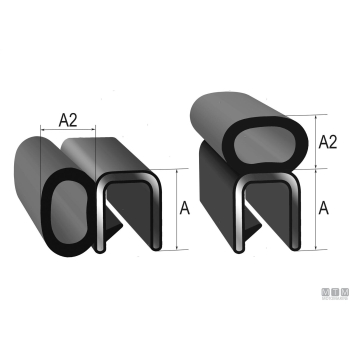 Guarnizione t-lok hatch 5+9mm side 15m< 