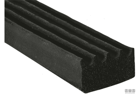 Guarnizione t-lok rib 9mm ht nero 15m< 