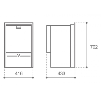 Ice maker im xr ocx2 hydro