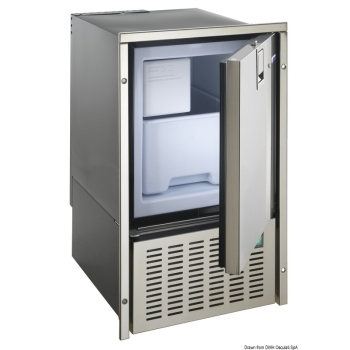 Ice maker white inox clean touch WT 12V DC-230V 50 