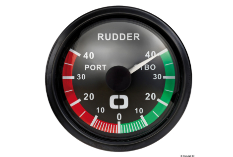 Indicatore angolo di barra nero/nera 