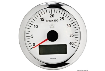 Indicatore livello carburante 10/180 ohm bianco 