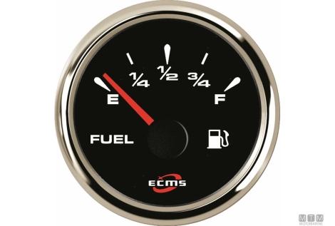 Indicatore pressione 30b black chrome <