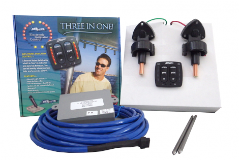 INDICATORE SINGOLA STAZ. 12V.