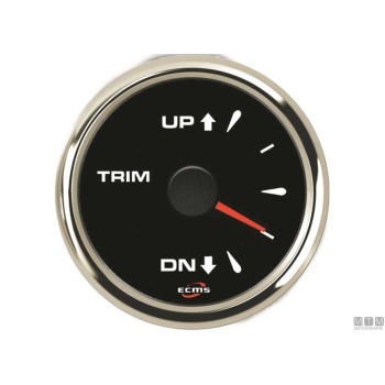 Indicatore temperatura black chrome< 