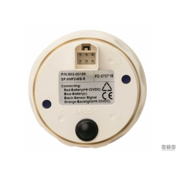 Indicatore temperatura black chrome< 