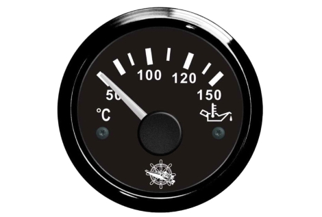 Indicatore temperatura olio 50/150° bianco/lucida 