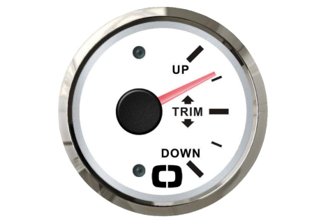 Indicatore trim 0-190 ohm bianco/lucida 