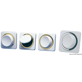Interruttore grigio on-off-on 