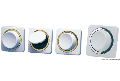 Interruttore grigio on-off-on 