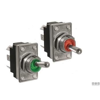 Interruttore levetta led 6t on-off-on< 