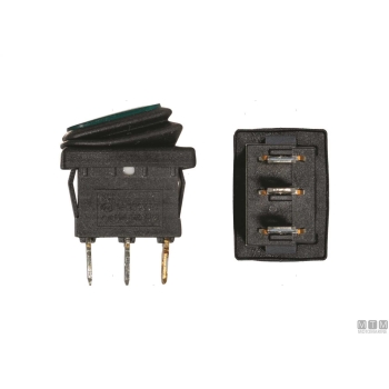 Interruttore on-off 3t 6a rosso< 