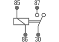 Relay interruttore 4pin 12v