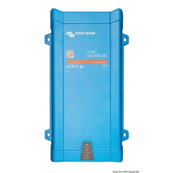 Inverter e caricabat.Victron Multiplus 500 W 20+1A 