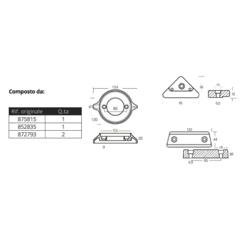 Kit alluminio volvo 290 c