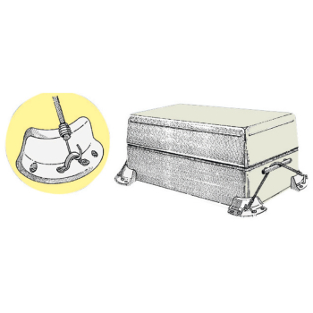 Kit ancoraggi per ghiacciaia 