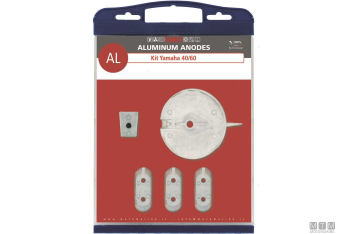 Kit anodi yamaha 40/60 in alluminio