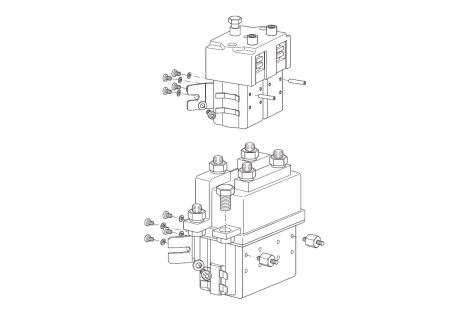 Kit cassetta teleinv 150a 24v