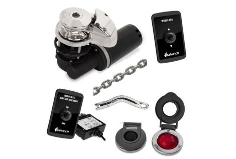 Kit Completo Salpa Ancora Smart Mz Electronic + Accessori + Catena