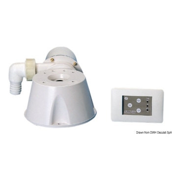 Kit di trasformazione per WC da manuale a elettrico tipo SILENT-50.212.12