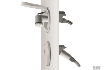 Kit doccetta alba - box cromato< 