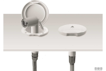 Kit doccetta jara chrome - box bianco< 