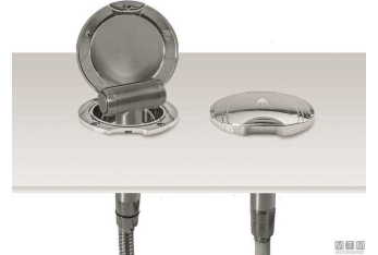 Kit doccetta push - box cromato