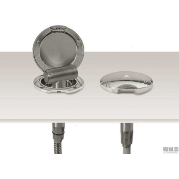 Kit doccetta push - box cromato