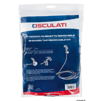 Kit doccia/rubinetto removibile con attacco rapido 