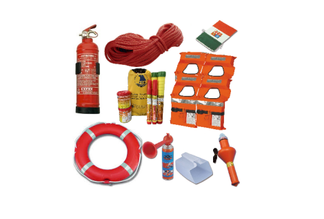 Kit Dotazioni di Sicurezza Entro 6 Miglia 4 o 6 persone