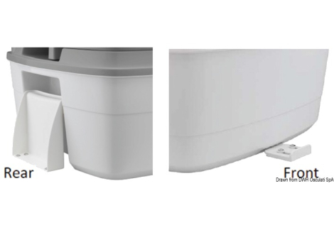 Kit fissaggio a pagliolo Porta Potti X65 