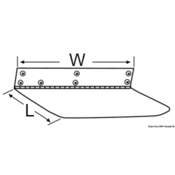 Kit flap Lenco Standard 305 x 457 mm 
