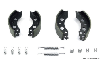 Kit freni carrello OEM 1213888 