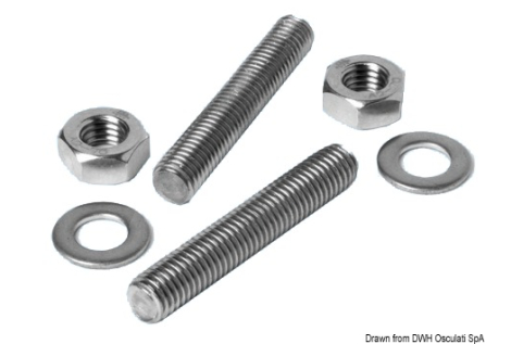 Kit prigionieri inox 8 x 60 mm 