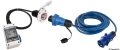 Kit quadro elettrico 16 A con presa Cruiser nera 