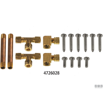 Kit raccordi doppio pistone trim bennett