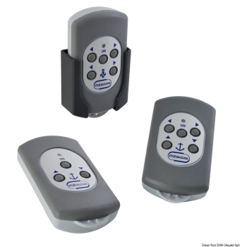 Kit radiocomando salpa ancore e thruster a 5 tasti 