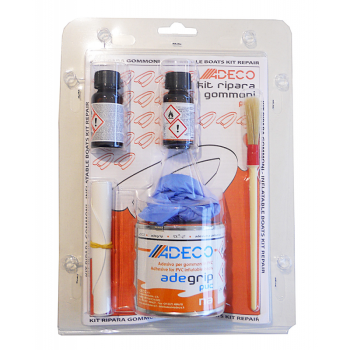 Kit riparazione pvc arancio