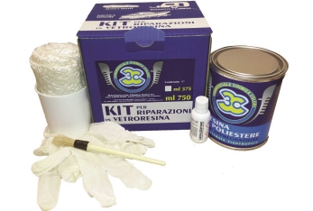 Kit Riparazione Vetroresina