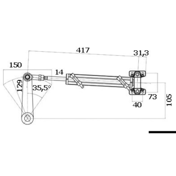 Kit timoneria idraulica Ultraflex Gotech onboard 
