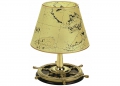 Lampada timone ottone