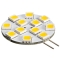 Lampadina 12 LED G4 Ø 30 mm attacco posteriore 