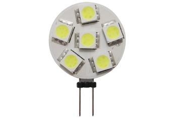 Lampadina 6 LED G4 Ø 24 mm attaco laterale 