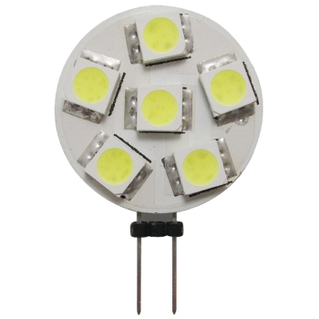 Lampadina 6 LED G4 Ø 24 mm attaco laterale 