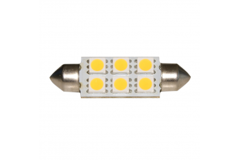 LAMPADINA 6 LED SMD 10-30V