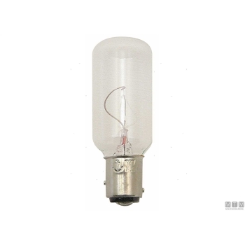 Lampadina bipolare bay15 dhr 24v 25w 